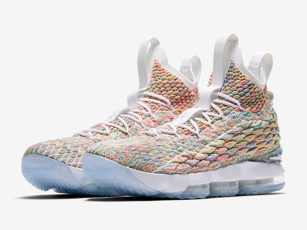Заказать Nike LeBron 15 Fruity Pebbles