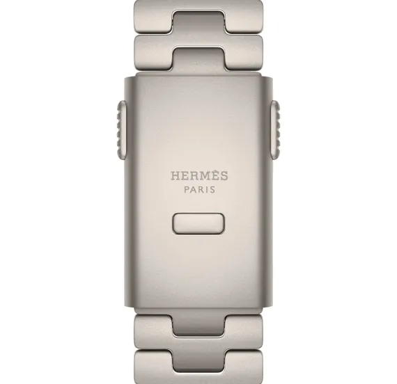 Умные часы Apple Watch Hermes Ultra 4 49 мм Natural Titanium Grand H Titane Gris
