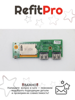 Плата USB, Card reader (sub board) для ноутбка Lenovo Flex2-15 (5C50F76764), оригинал