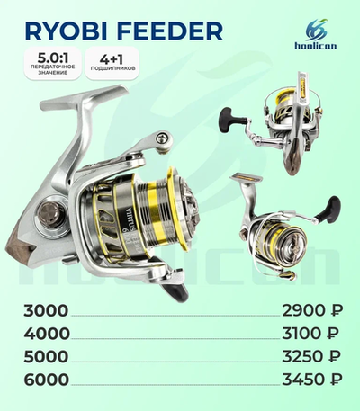 КАТУШКА RYOBI FEEDER #4000