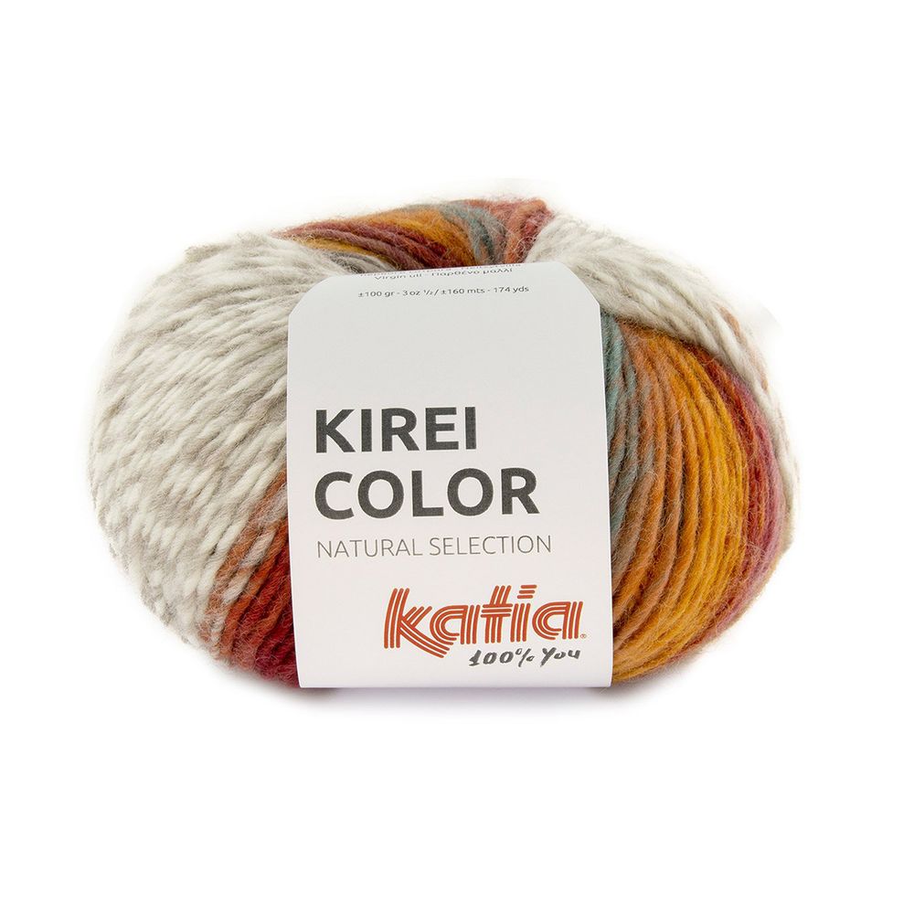 Пряжа Katia (Катя) Kirei Color / уп.10 мот. по 100 г, 160м, №1 Пряжа Katia (Катя) Kirei Color / уп.10 мот. по 100 г, 160м, №1