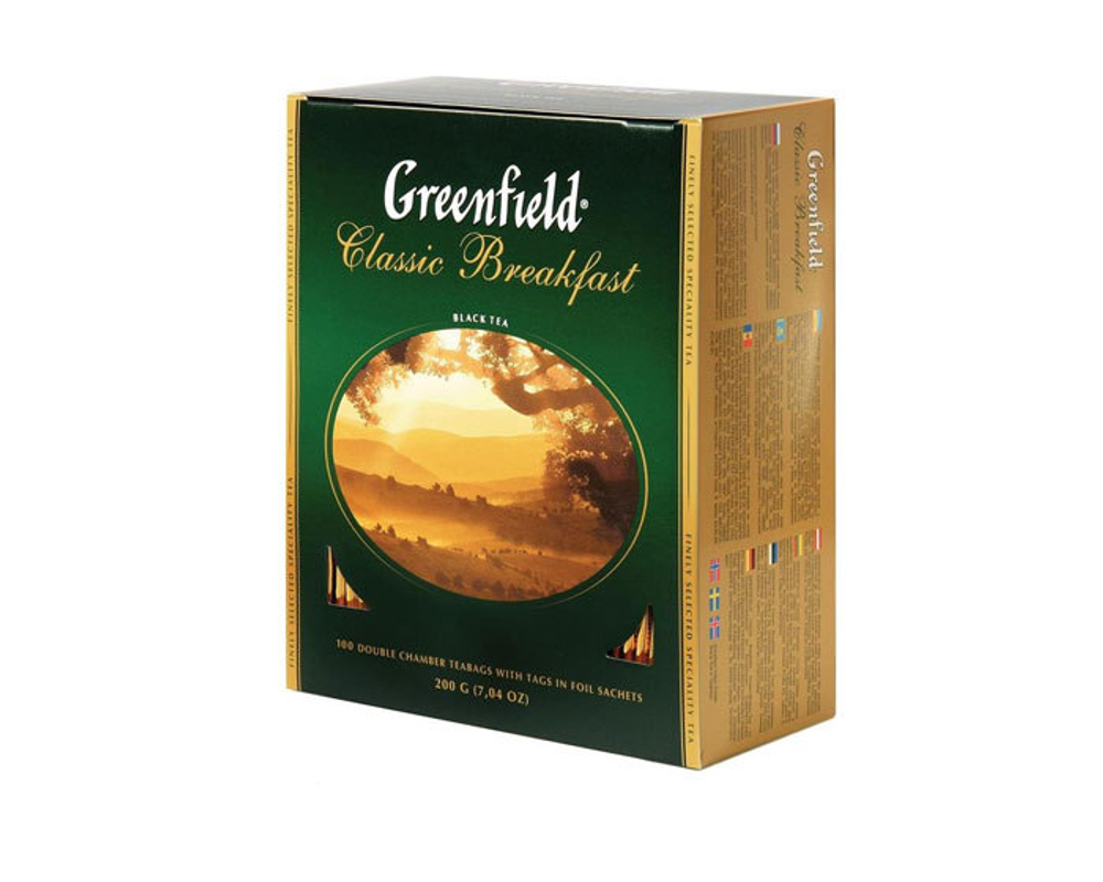 Greenfield Classic Breakfast, 100 пак/уп