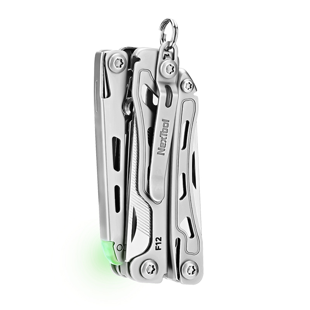Мультитул Nextool Mini Flagship F12, серый (NE20410)