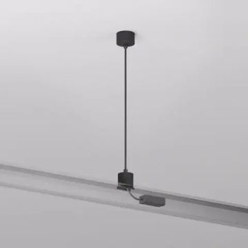 Подвод питания для подвесного монтажа трека TR2124-BK чёрный Smart Base Denkirs