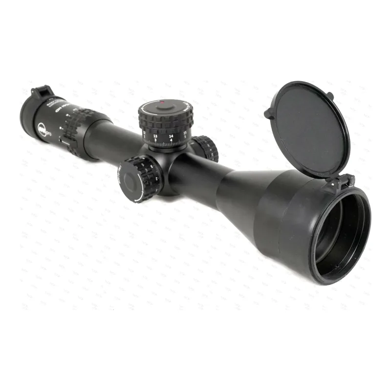 Оптический прицел MAKpro 5-25x56i HD - вид спереди справа с открытой крышкой