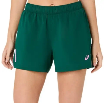 Женские Шорты теннисные Asics Padel Court 2in1 Short - jewel green