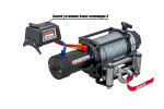 Лебёдка автомобильная электрическая 12V Runva 9500 lbs 4350 кг MAX влагозащищенная, стальной трос (228:1)