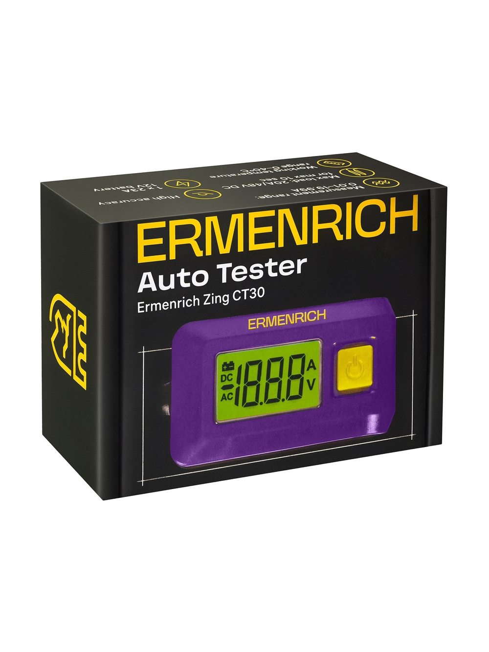 Тестер автомобильный Ermenrich Zing CT30