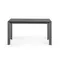 Стол Atta 140 (200) x90 темно-серый, стекло