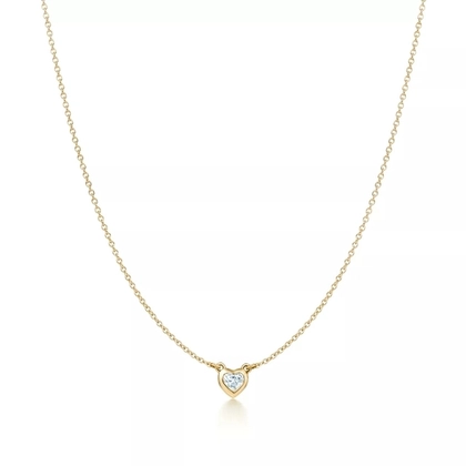 Подвеска из жёлтого золота 18k,Tiffany 💠 Love Yard 0.17ct