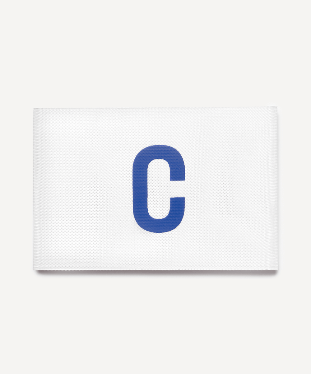 Повязка капитанская DIVISION Armband, белый/синий