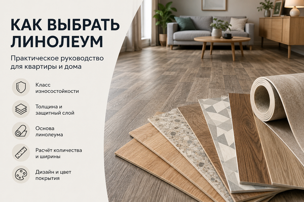 Как выбрать линолеум для квартиры? Как выбрать линолеум для квартиры?