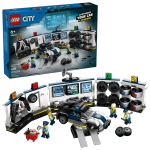 Конструктор LEGO City 60457 Изготовленный на заказ гараж для полицейской машины