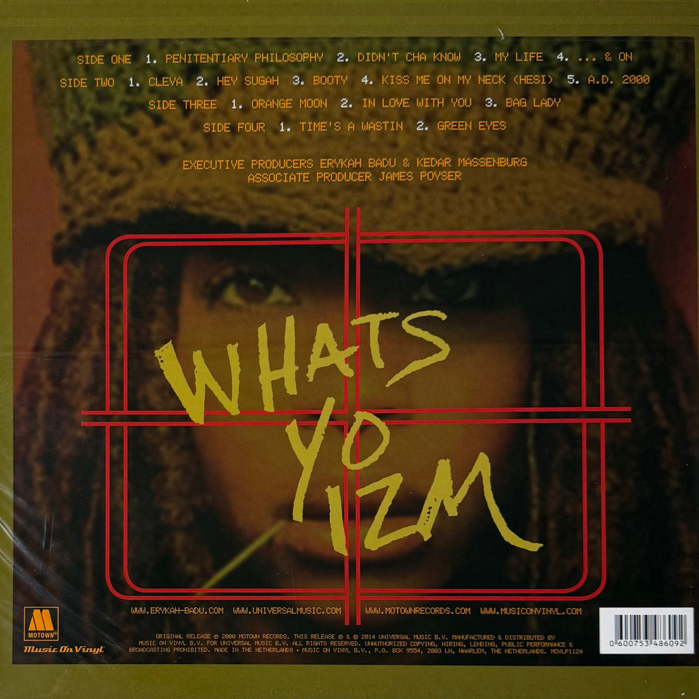 Erykah Badu ‎– Mama's Gun 2LP (Голландия 2014г.)