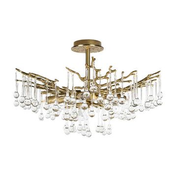 Потолочная люстра 8*G9 10351/600C AB античная бронза Coral LOFT IT