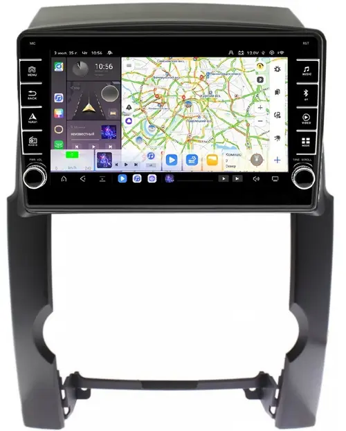 Магнитола для KIA Sorento XM 2009-2012 - Kuberg OL-1748 (кнопки и крутилки) Android 13, Быстрая, CarPlay, 4G SIM-слот