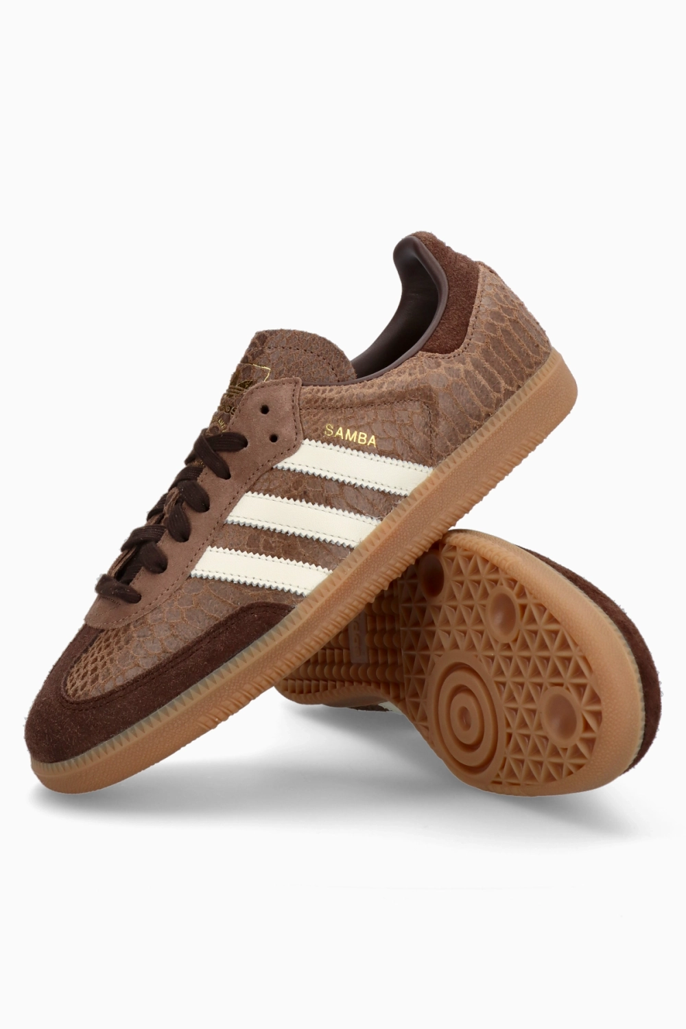 Кроссовки adidas Samba OG - коричневый