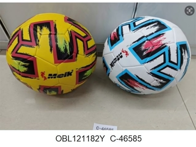 Мяч футбольный 5 размер 360гр. PVC, микс цветов, пакет C-46585