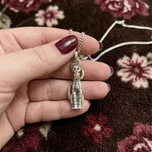 Подвеска Кошка Бастет из серебра
