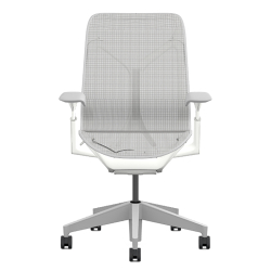 Кресло Herman Miller Cosm, средняя спинка, цвет Mineral, регулируемые подлокотники
