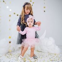 Повязка с бантом из фатина "Роза" 0+