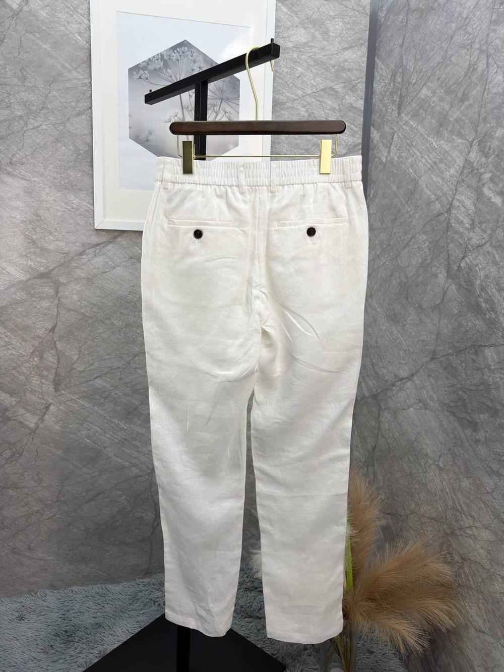 Льняной костюм Zegna