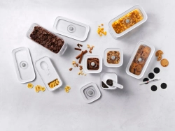 Zwilling Набор пластиковых серых контейнеров Fresh&Save Cube M EAN 4009839665851