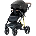 Коляска для новорожденных 2в1 Luxmom F1 (реверсивный блок)