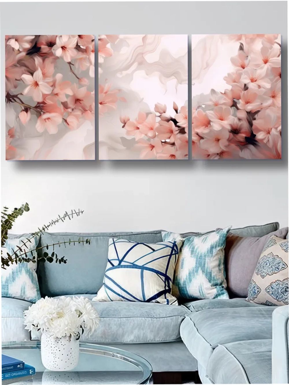 Картина Весенний шёпот модульная 50x70см 3шт.