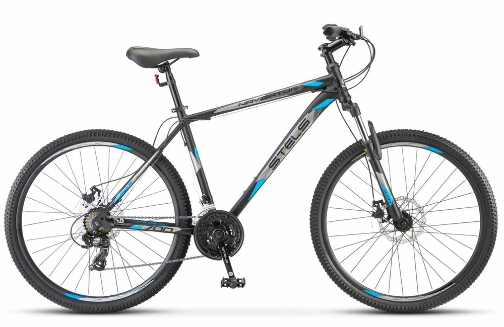 Велосипед 27.5" Stels Navigator-700 MD F020 р.19" черный/матовый