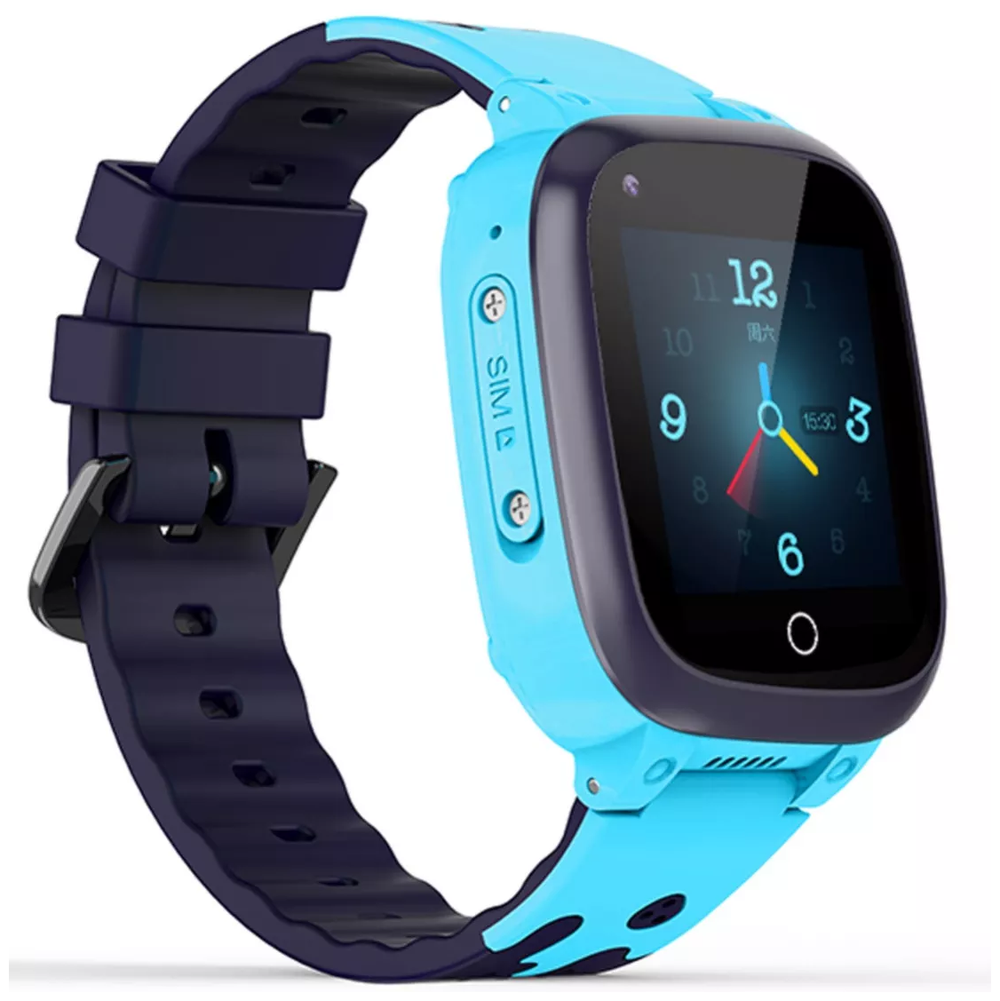 Детские умные часы Smart Baby Watch LT-25 4G Wi-Fi, голубой