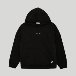 Drawstring Hoodie Black