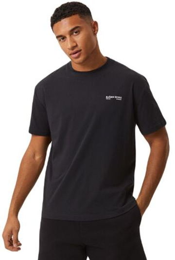 Мужская теннисная футболка Bjorn Borg Training T-Shirt - black beauty