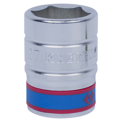 Головка торцевая стандартная шестигранная 3/4", 27 мм KING TONY 633527M