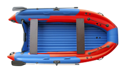 Моторная лодка ПВХ Skat Triton 370 NDFi — НДНД, тримаран, фальшборт