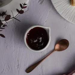 Молочник соусник 100 мл d 6,8/6,3 см h5,4 см круглый фарфор Frost White Moon P.L. Proff Cuisine [12]