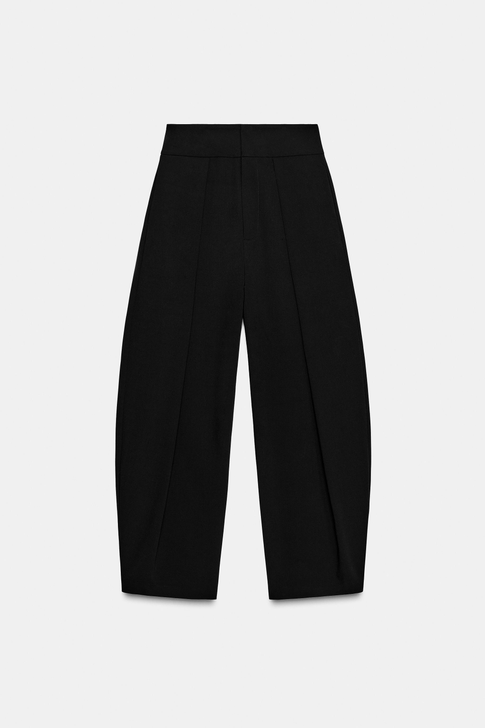 БРЮКИ BALLOON В ПОЛОСКУ С ЗАЩИПАМИ — ZARA