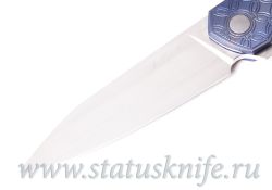 Нож TRILOBIT BLUE FLIPPER Лопатин Игорьфотография - 2