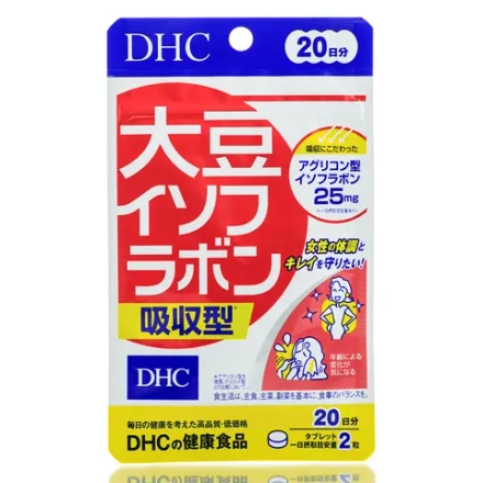 DHC Soy Isoflavone Absorption Type | Изофлавоны сои | для женского здоровья | 60 табл.