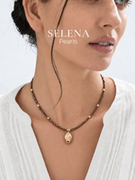 91004659 Колье Selena Pearls
