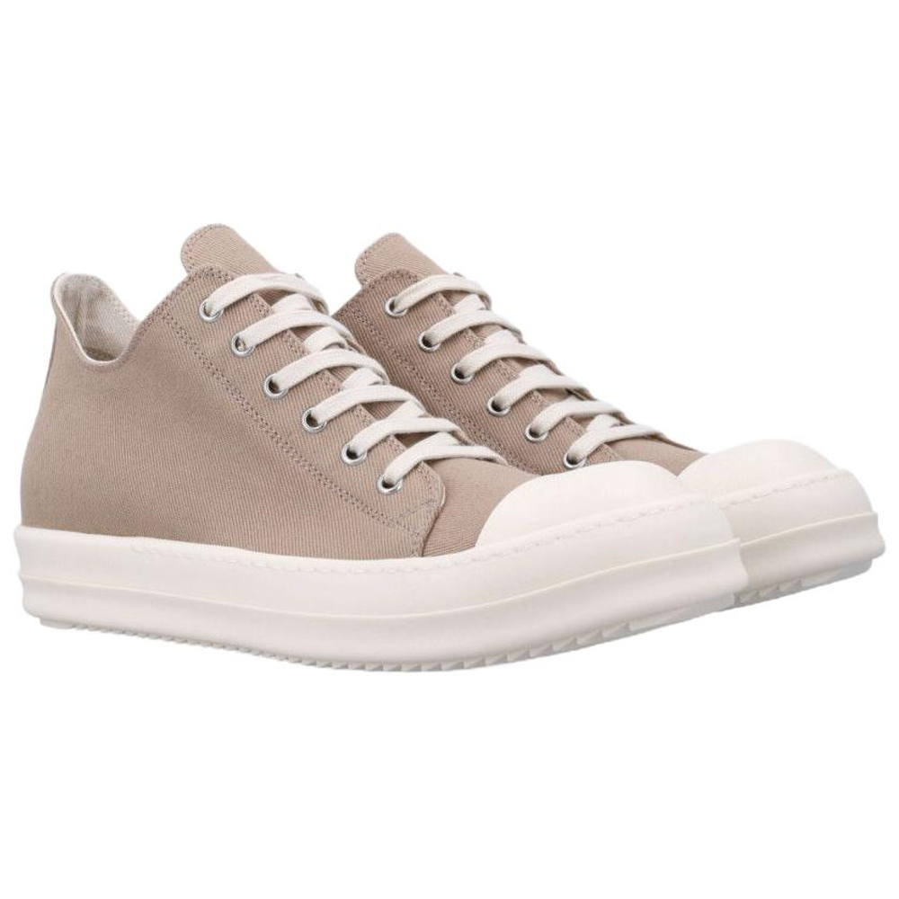 RICK OWENS/RO Canvas Shoes Men"s Beige