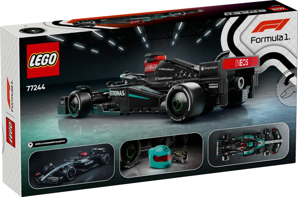 Конструктор LEGO Speed Champions 77244 Гоночный автомобиль Mercedes-AMG F1 W15