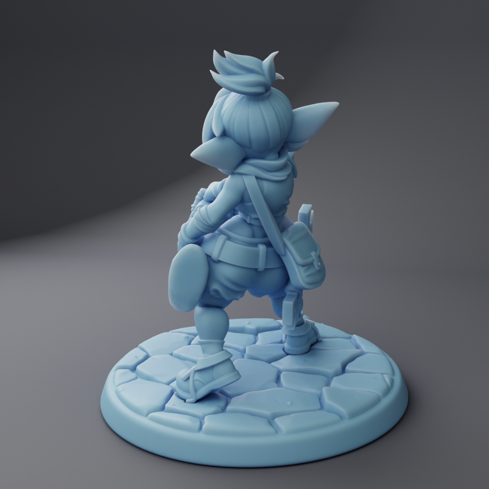 Миниатюры Девушки гоблины 32мм 75мм 100мм goblin girl