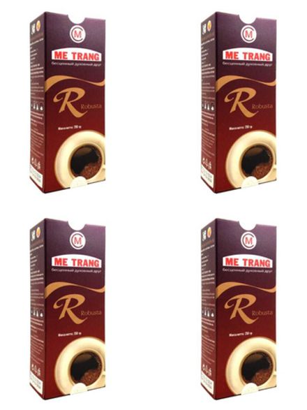 Кофе Me Trang Robusta молотый 250 гр, 4 шт
