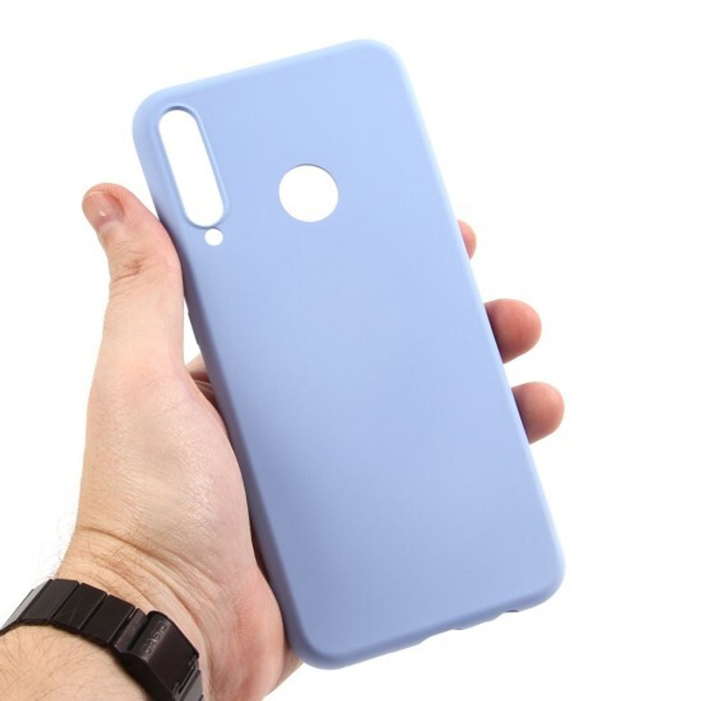 Панель Soft Touch для Huawei P40 Lite E/ Y7p/ Honor 9C, 012065 Голубой