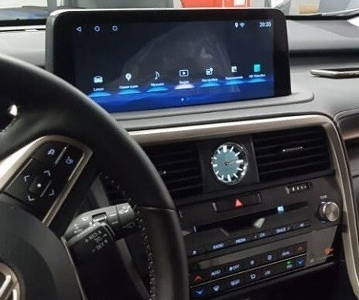 Магнитола для Lexus RX200t, RX300, RX350, RX450h 2015-2019 AL20 (взамен 8" экрана) - Parafar PF48051M8/128 на Android 11, Быстрая, SIM-слот