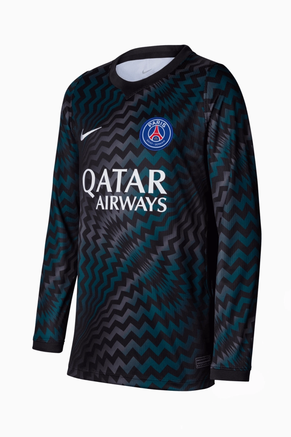 Футболка с длинными рукавами Nike PSG 26/27 Goalkeeper Stadium Junior - черный