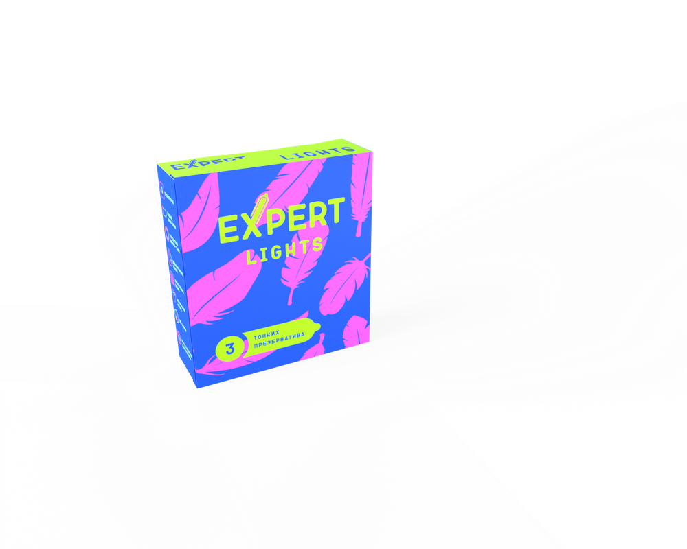 Презервативы Expert Lights 3 шт 9236ex