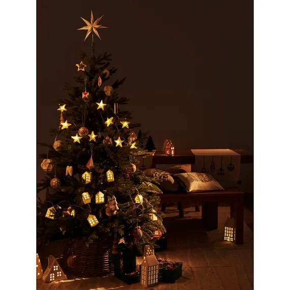 Набор елочных украшений из бумаги honeycomb festive из коллекции new year essential, 3 шт.