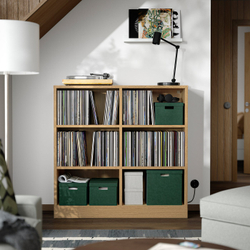IKEA GJÄTTA  (ИКЕА ГЙЭТТА)  -  Коробка с крышкой - бархат тёмно-зелёный 25x35x20 см
